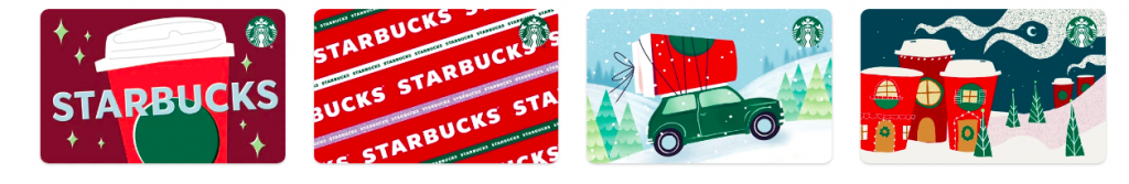 Stocking stuffer ideas for adults: Starbucks gift card
