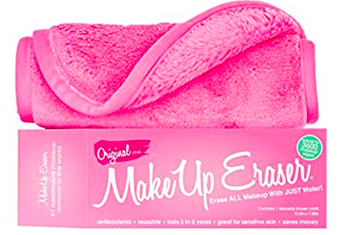 Reusable, water-activated makeup remover cloth on Amazon