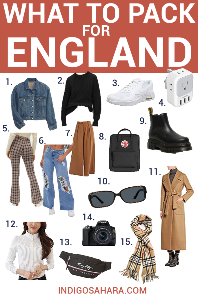 The Ultimate England Packing List For Any Season