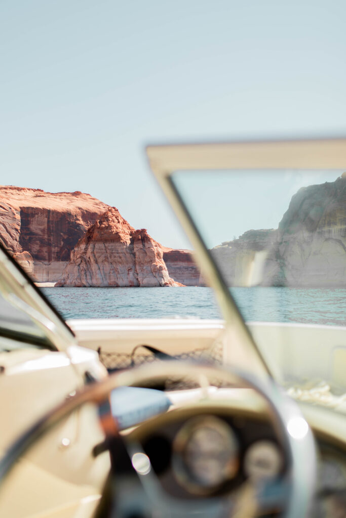 house boating on lake powell