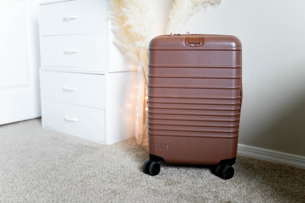 beis carry on luggage review