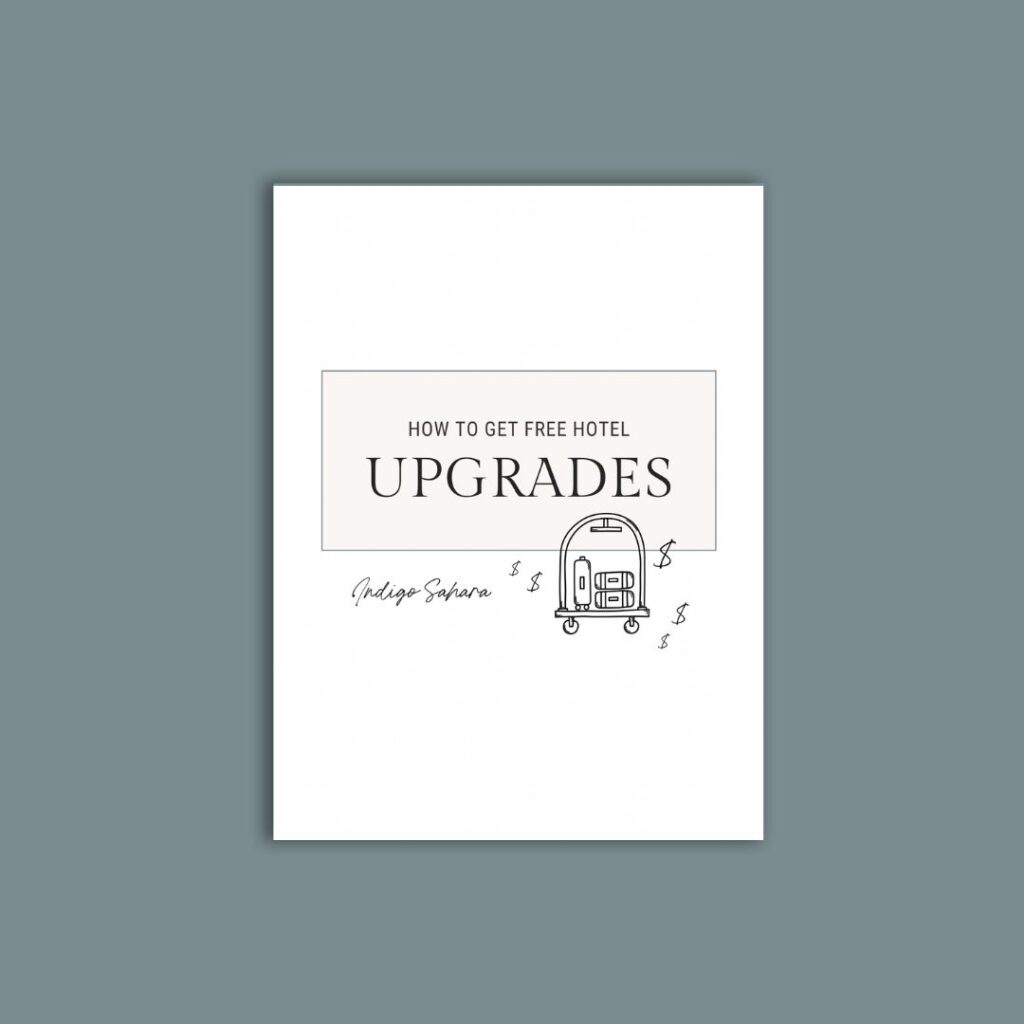 how to get hotel upgrades for free