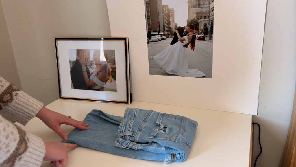 how to pack thick sweaters