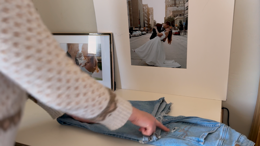 how to pack jeans for travel