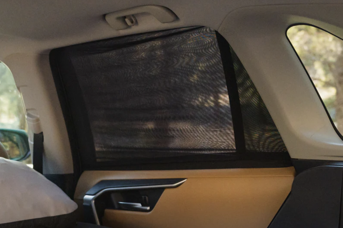 suv tent camping setup